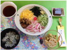 七夕の食事